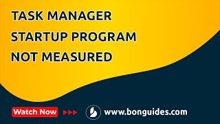 How to Fix Task Manager Startup Program Not Measured in Windows 10, 11 | Program in Task Manager screenshot 4