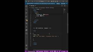 PHP If Statement! Quick Beginner Tutorial #Shorts