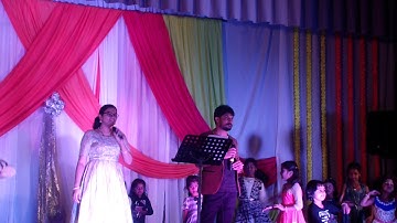 Dhanunjay and Pranavi Dewali Celebration 2017 South Africa Rabbaru Gajulu Song  India Cares Brillian