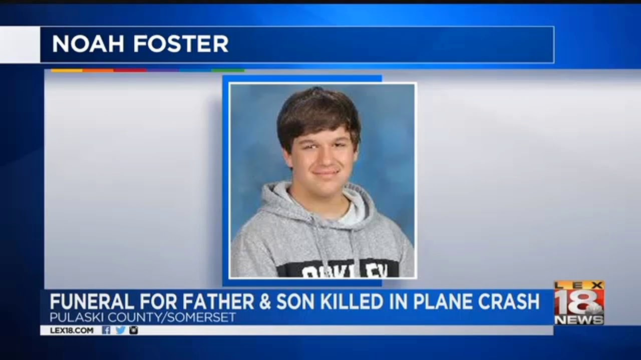 Funeral For Father and Son Killed In Plane Crash - YouTube