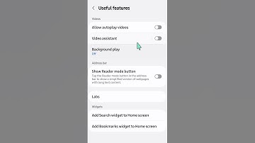How To Configure Useful Features in Samsung Internet Browser #androidsettings #samsunginternet #how