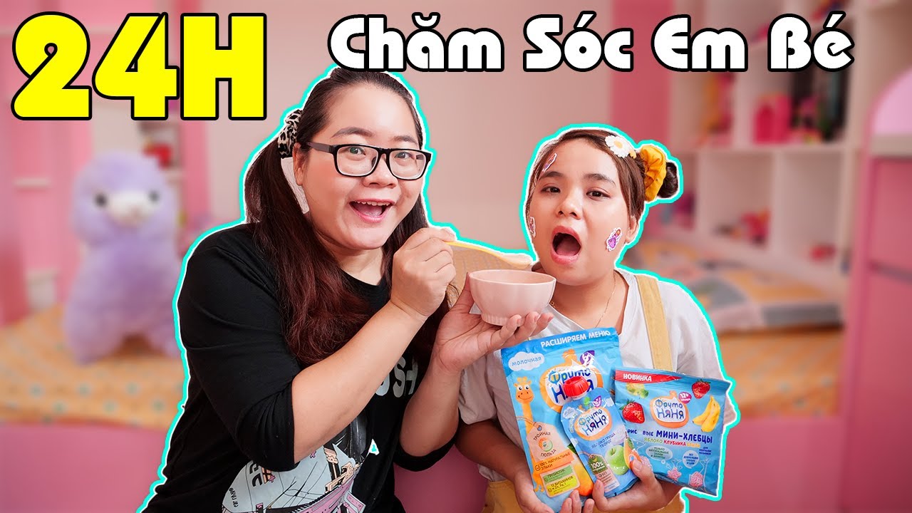 khi me vang nha trang thu New Thử Thách Một Ngày Chăm Sóc Em Bé Khi Mẹ Vắng Nhà Với Bột Cháo Ăn Dặm Fruto