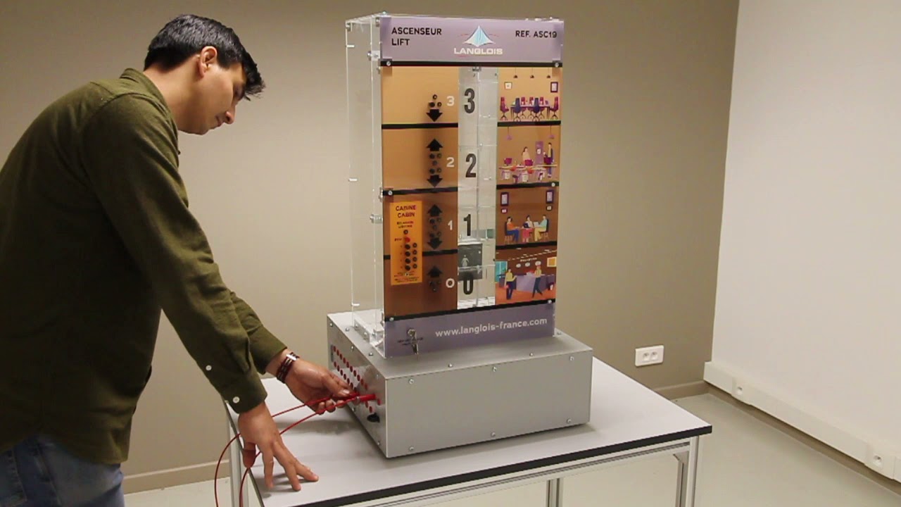 Ascenseur didactique. Réf. ASC19