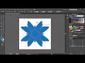 Curso Adobe Illustrator CC 5. Aula 19. estrela e live paint