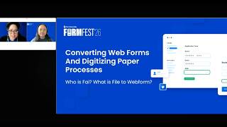 Converting Web Forms and Digitizing Paper Processes