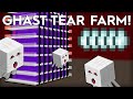 Minecraft Ghast Farm - Portal Based Design - 1000+ Items per hour