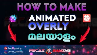 HOW TO MAKE ANIMATED OVERLY FOR  LIVE STREAM MALAYALAM TUTORIAL