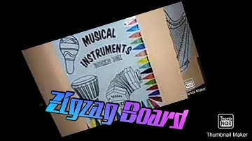 Zigzag board instructional materials