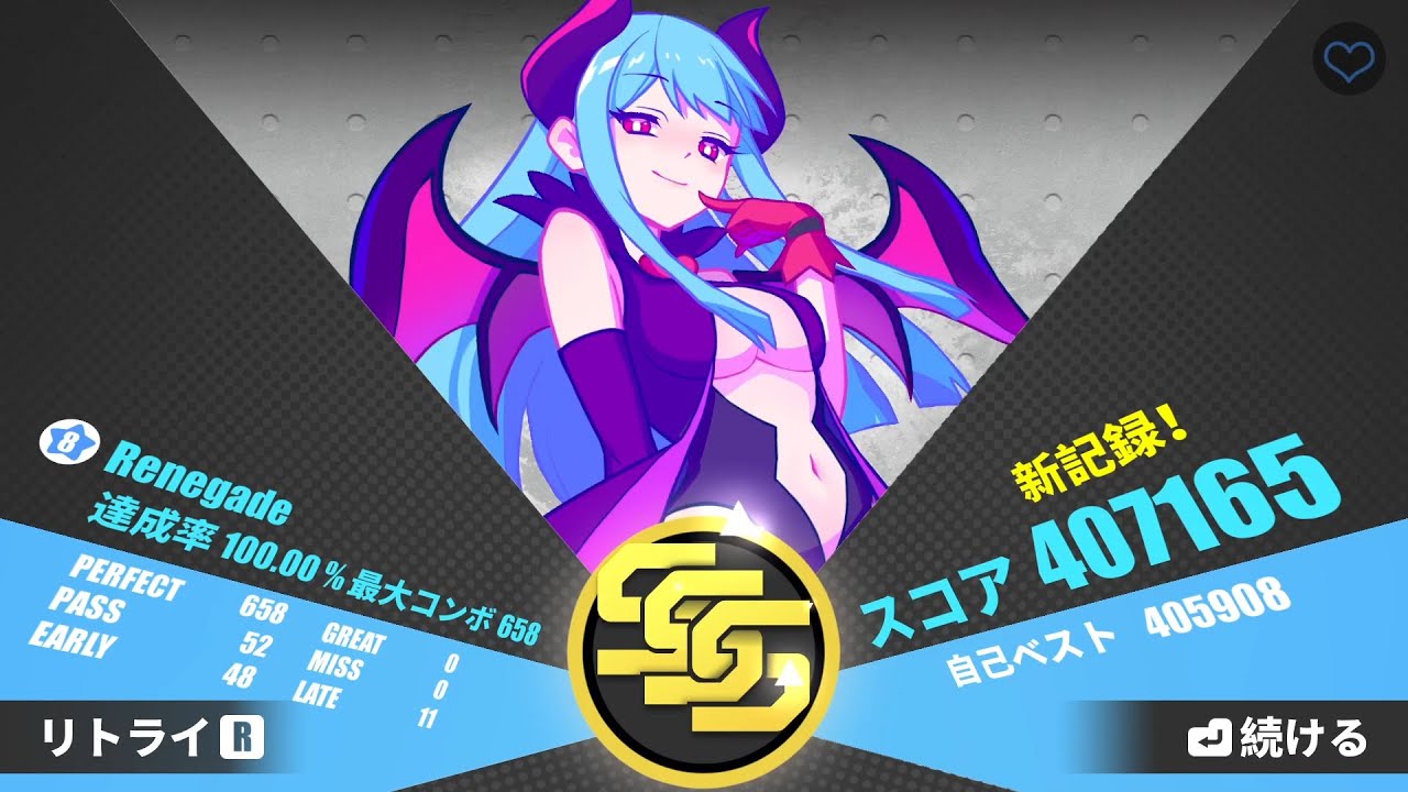 [Muse Dash x Arknights] Renegade (MASTER ★8) All Perfect - 407165