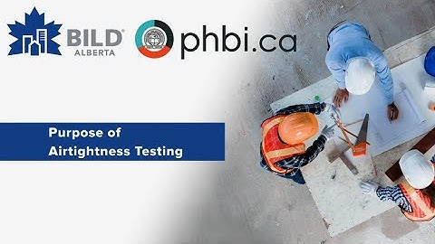Series Video 4 - Building Airtightness Testing