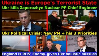 Ukr's Political collapse, infight, new PM. UK's PM visits Kiev, Graham's fate? England is RUS' Enemy