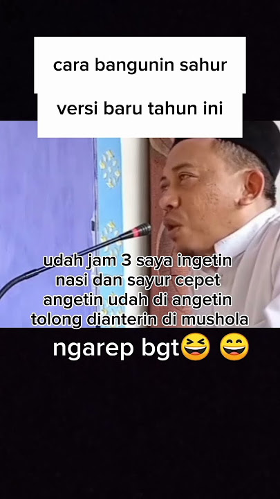 ngarep banget ya bang .!! ๐ (part1) #reels#ngakak#sahur#ramadhan2024#shorts.
