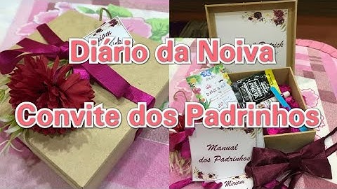 Diário da Noiva: Convite dos s Padrinhos
