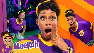 can meekah win museum hide seek