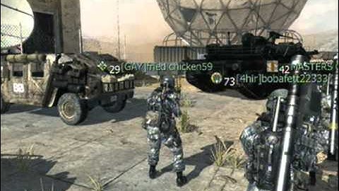 MW3 Fastest First Blood Random Throwing Knife Ever - Dome