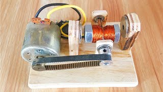 DIY Free Energy Technology Generator Using Screw Motor Very High Speed