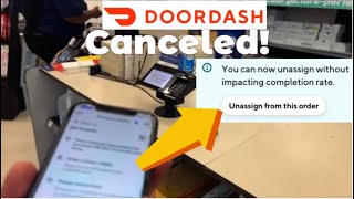 DoorDash Driver CANCELS Customers Large Order: No Tip No Trip.