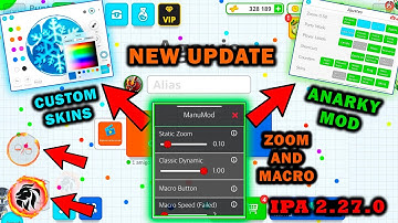 XELAHOT MACRO AND ZOOM TUTORIAL - NEW MOD - NO JAILBREAK - NEW VERSION 2.27.0 - AGAR.IO MOBILE