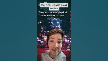 Web3 101 - Part13: Hard Wallets #crypto #blockchain #web3 #cryptocurrency #btc #eth #hardwallet