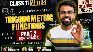 Class 11 Maths Chapter 3 Trigonometric Functions Introduction( part 2) | NCERT New Syllabus