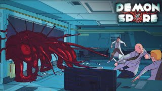 Tentacle spreading action roguelike Demon Spore - release date announce trailer