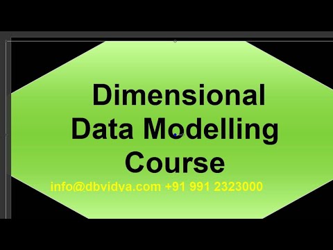 Dimensional Data Modeling  Video Tutorial