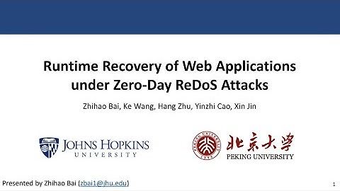 Runtime Recovery of Web Applications under Zero-Day ReDoS Attacks