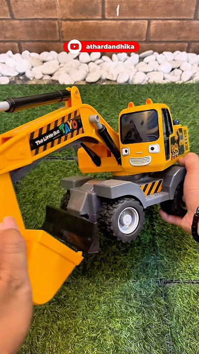 Mainan Poco Ekscavator Tayo Bus Kecil - Tayo The Little Bus #tayo #tayothelittlebus #bustayo #shorts