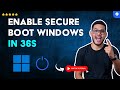 How to ACTIVATE SECURE BOOT in WINDOWS 11 in 36 S