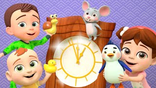 Hickory Dickory Dock Song for Kids | Fun Nursery Rhymes for Children