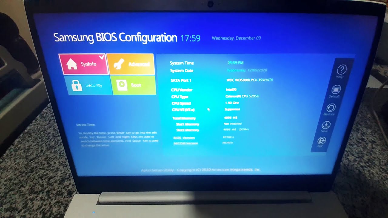 Notebook Samsung Book E20 YouTube