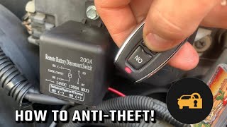 HOW TO STOP THE KIA BOYS! AntiTheft For All Vehicles Without Losing ECM Memory
