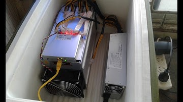 Simple Cooling setup for Antminer L3+ without Air-conditioner
