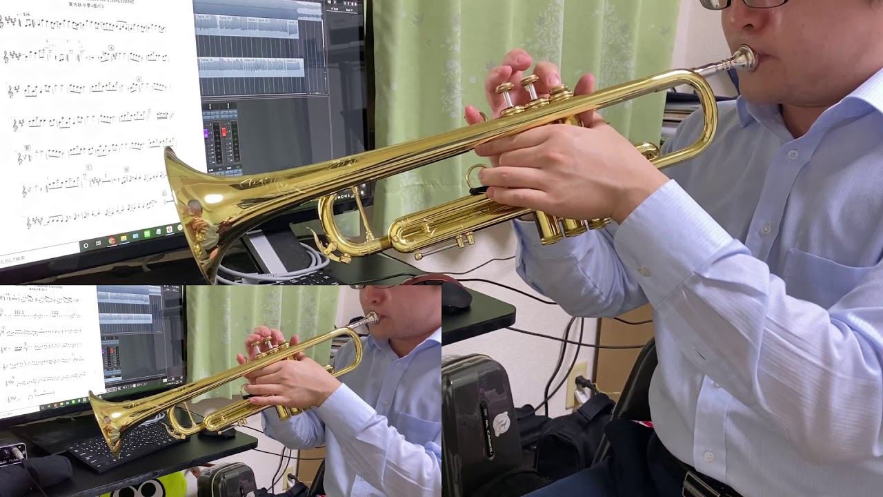 「幽霊楽団」をトランペットで吹いてみた