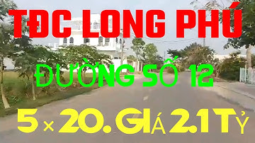 (Ms 191♥️Đã Bán) Bán Lô Đất Đường Số 12 Khu Tái Định Cư Long Phú, Cần Giuộc, Long An | Bđs Long An