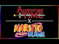 Adventure time x naruto  anime op comparison