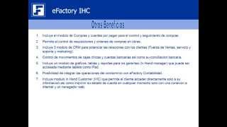 Presentación de eFactory Software de Administración de Condominios en la Nube screenshot 4