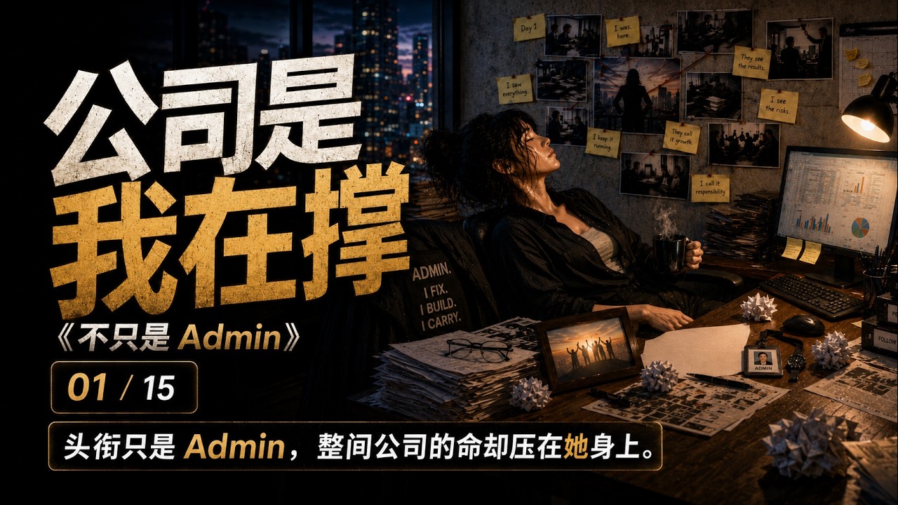 1. 公司是我在撑 (I Hold The Company) [不只是 Admin]