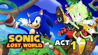 【ACT1】パルクールでギャ〇クシーなワールドを駆け巡る！【ソニック ロストワールド 】