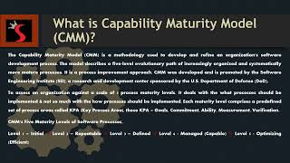 Software Testing - Daily Dose of Definition - What is Capability Maturity Model (CMM)?