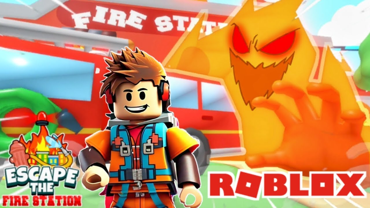 💥 ESCAPE THE FIRE STATION 💥 ROBLOX (Obby). - YouTube