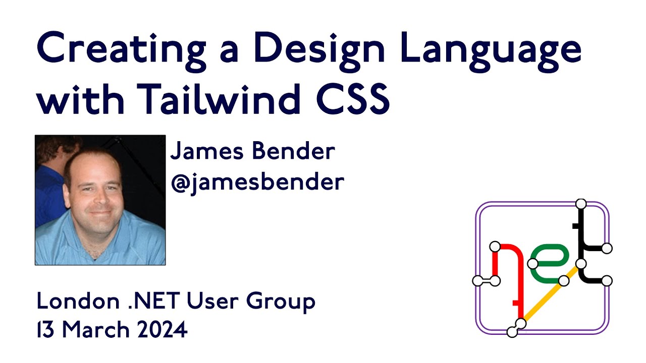 James Bender: Creating a Design Language with Tailwind CSS - YouTube