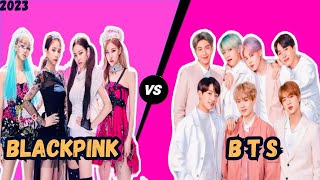 BlackPink vs BTS 2023-who has more popular &amp; fan Following?