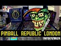 Pinball republic in london uk venue walkthrough and a game of stern pinball avatar