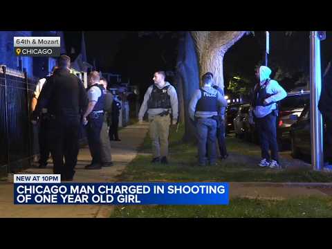 Man charged after 1-year-old girl shot, critically injured at home on SW Side, Chicago police say