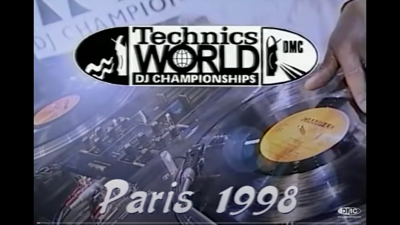 1996年TECHNICS WORLD DJ CHAMPIONSHIPS 1998 Technics World DJ Championships Final - Paris, France FULL