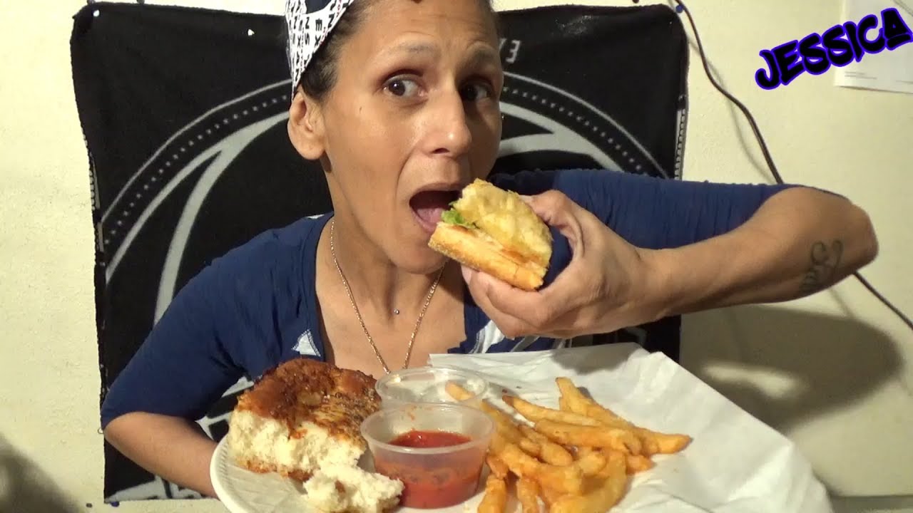 Pizza hut Diablo Black Forest Ham and Cheese Sandwich mukbang / lots of