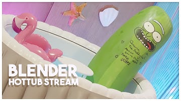 Blender hot tub stream