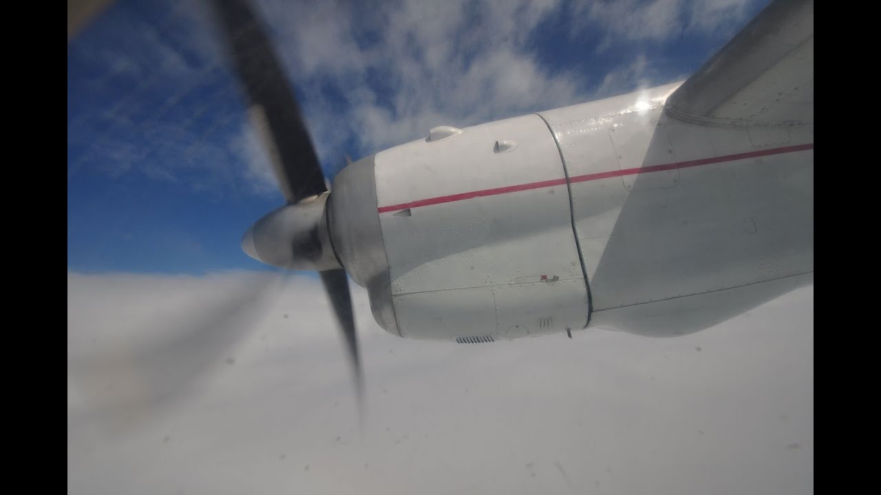 Air Koryo An-24RV - Approach & Landing Rwy 19 at Pyongyang Sunan Int'l Airport, North Korea