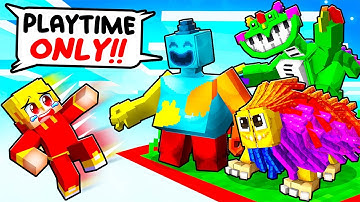 Locked on ONE BLOCK But We’re POPPY PLAYTIME!